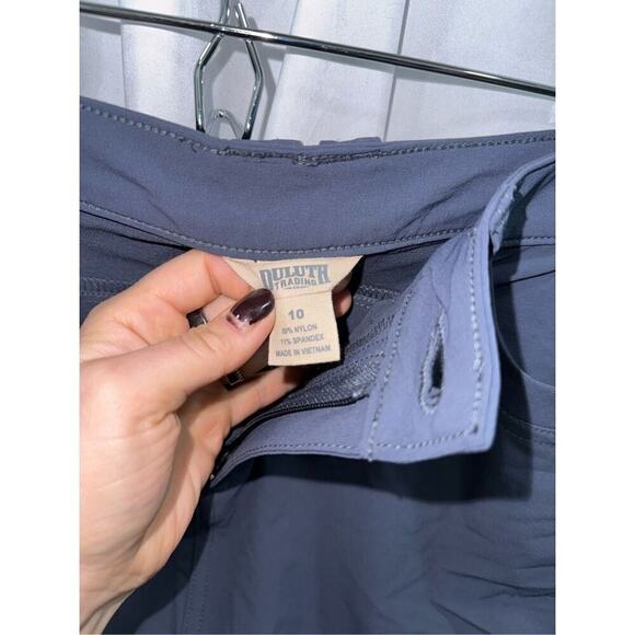 Duluth Trading Co Blue Knee-Length Skirt | Sz 10 - Picture 3 of 4